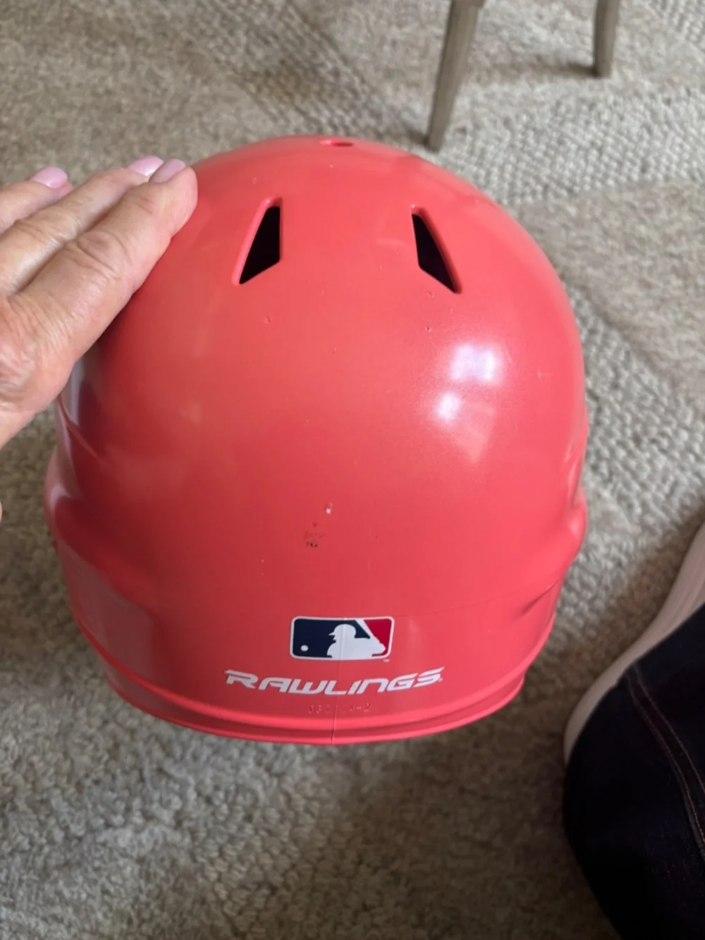 Rawlings women's softball helmet